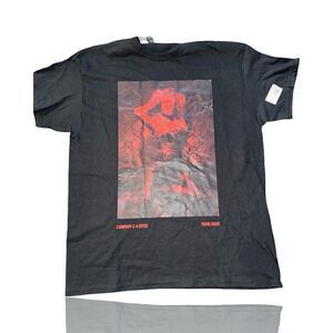 Cowboy Carter ATL Tour 2025 T-Shirt Beyoncé Unisex Large Black Graphic: NEW